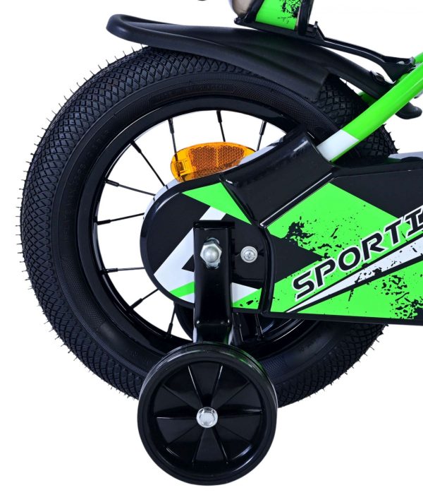 Volare Sportivo Kinderfiets – Jongens – 12 inch – Groen Zwart