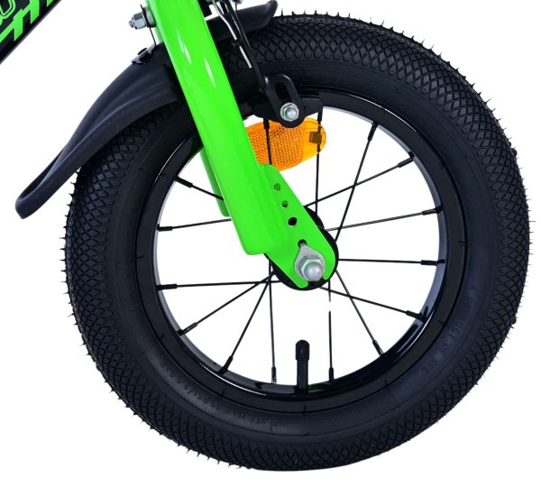 Volare Sportivo Kinderfiets – Jongens – 12 inch – Groen Zwart