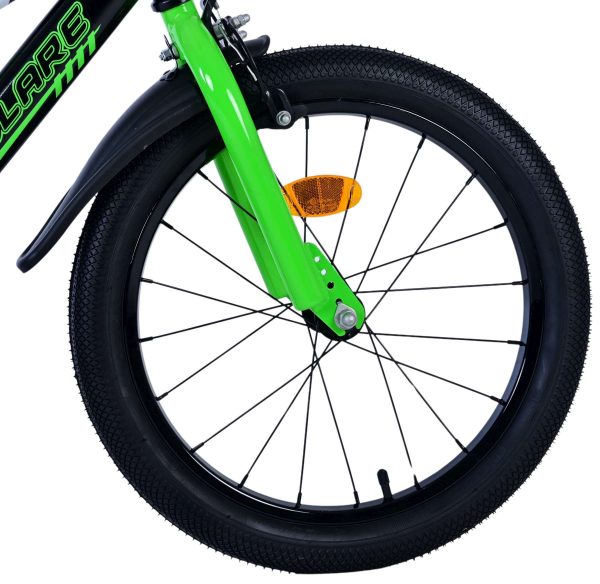 Volare Sportivo Kinderfiets – Jongens – 18 inch – Groen Zwart