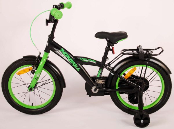Volare Thombike Kinderfiets – Jongens – 16 inch – Zwart Groen