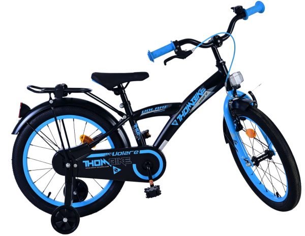 Volare Thombike Kinderfiets – Jongens – 18 inch – Zwart Blauw