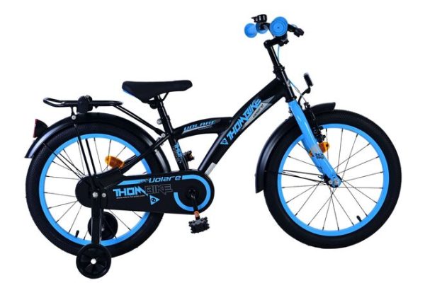Volare Thombike Kinderfiets – Jongens – 18 inch – Zwart Blauw