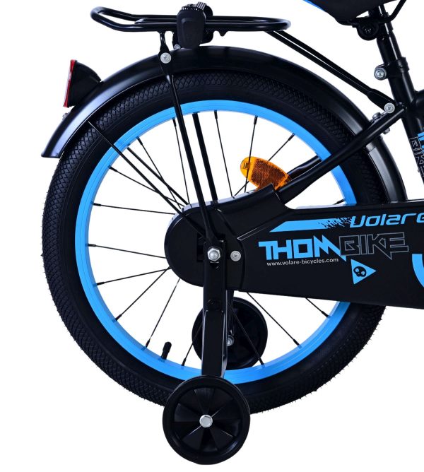 Volare Thombike Kinderfiets – Jongens – 18 inch – Zwart Blauw
