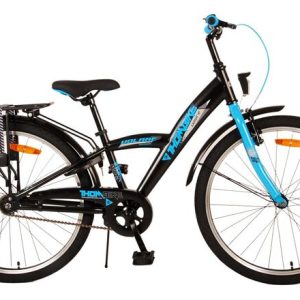 Volare Thombike Kinderfiets – Jongens – 24 inch – Zwart Blauw