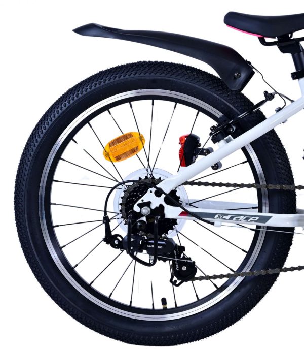 Volare XC Race Kinderfiets – 20 inch – 7 speed – Wit Roze
