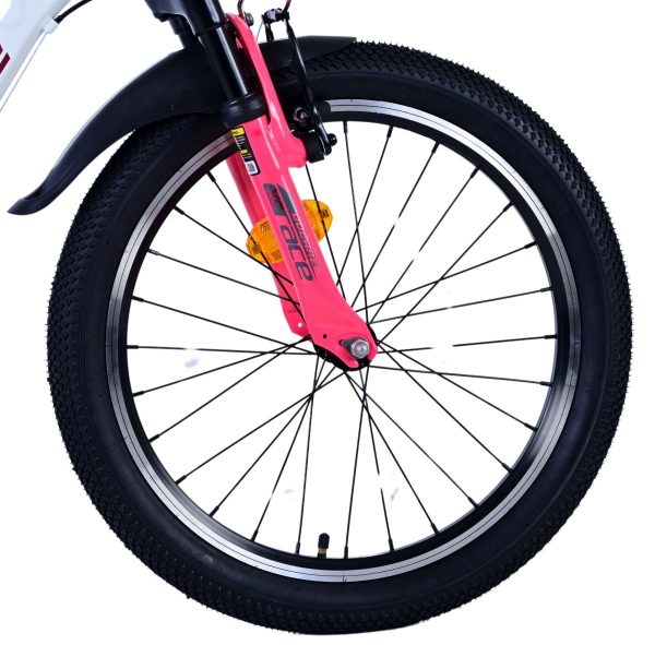 Volare XC Race Kinderfiets – 20 inch – 7 speed – Wit Roze