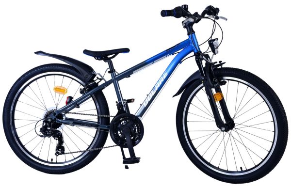 Volare XC Race Kinderfiets – 24 inch – 21 speed – Blauw/Grijs