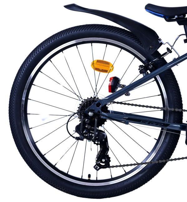 Volare XC Race Kinderfiets – 24 inch – 21 speed – Blauw/Grijs