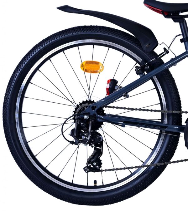 Volare XC Race Kinderfiets – 24 inch – 21 speed – Rood/Grijs