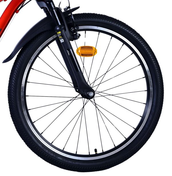 Volare XC Race Kinderfiets – 24 inch – 21 speed – Rood/Grijs