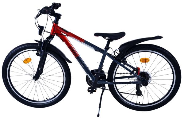 Volare XC Race Kinderfiets – 24 inch – 21 speed – Rood/Grijs