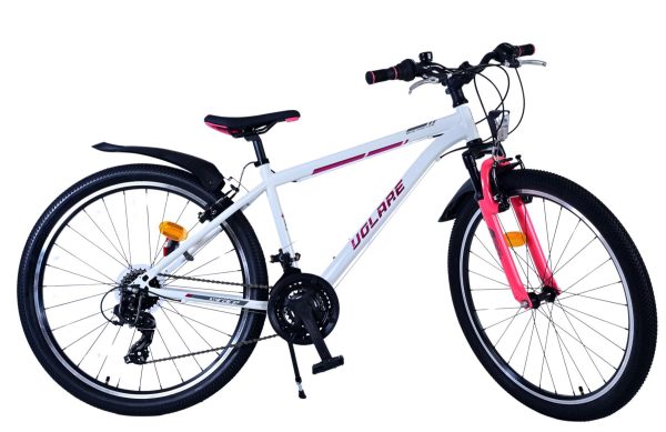 Volare XC Race Kinderfiets – 26 inch – 21 speed – Wit Roze
