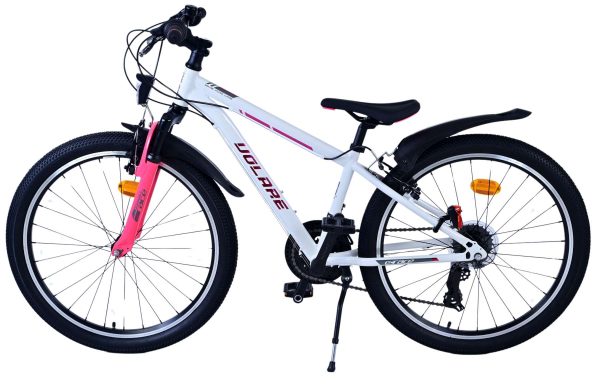 Volare XC Race Kinderfiets – 24 inch – 21 speed – Wit Roze