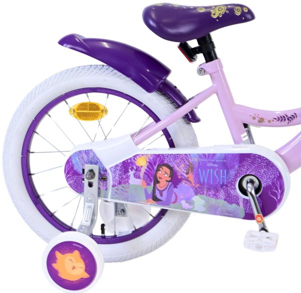 Disney Wish Kinderfiets – Meisjes – 16 inch – Paars
