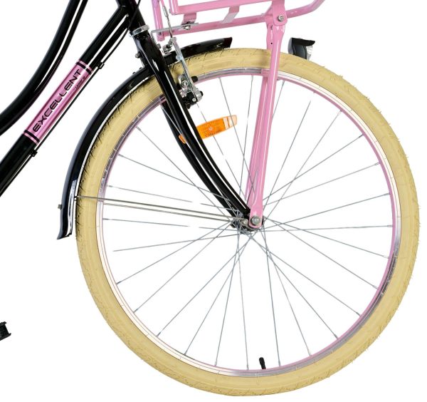 Volare Excellent Kinderfiets – Meisjes – 26 inch – Zwart – 3 versnellingen