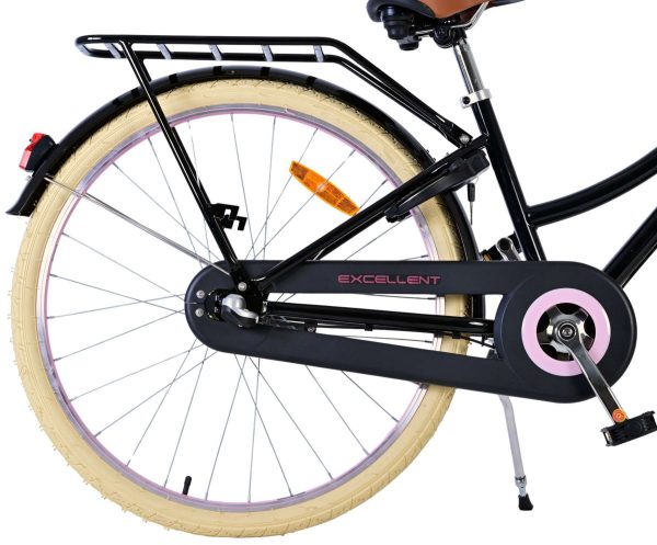 Volare Excellent Kinderfiets – Meisjes – 26 inch – Zwart – 3 versnellingen