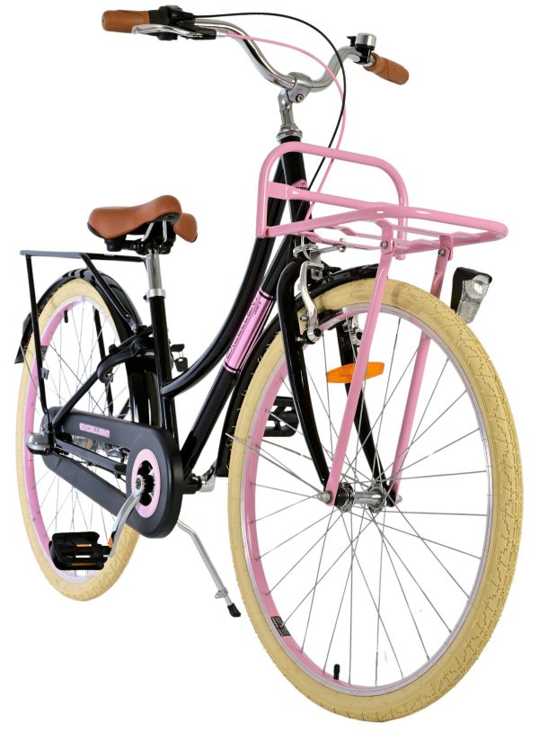 Volare Excellent Kinderfiets – Meisjes – 26 inch – Zwart – 3 versnellingen