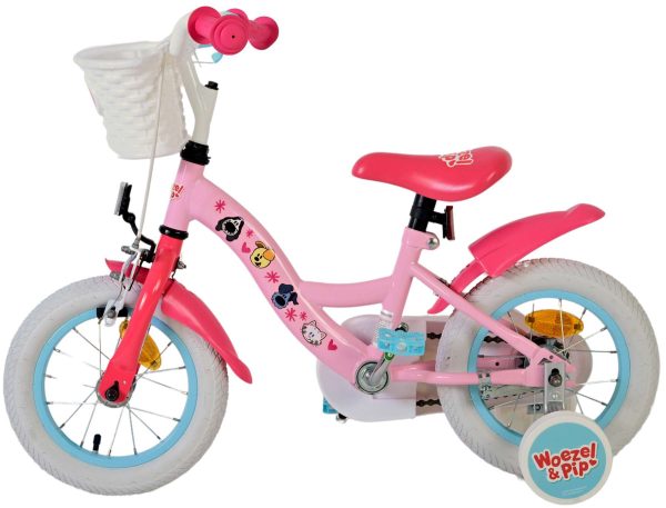 Woezel & Pip Kinderfiets – Meisjes – 12 inch – Roze