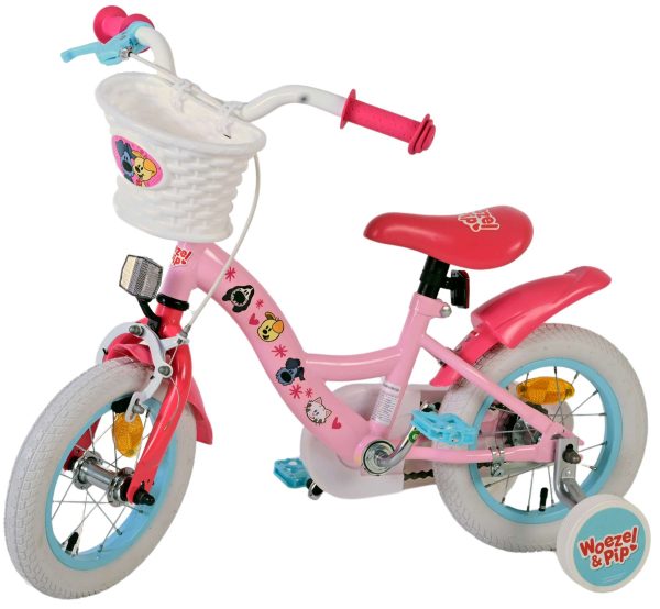 Woezel & Pip Kinderfiets – Meisjes – 12 inch – Roze