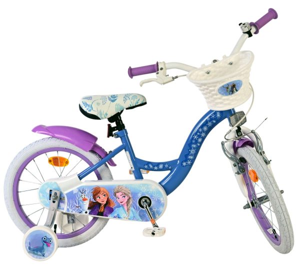 Disney Frozen 2 Kinderfiets – Meisjes – 16 inch – Blauw/Paars