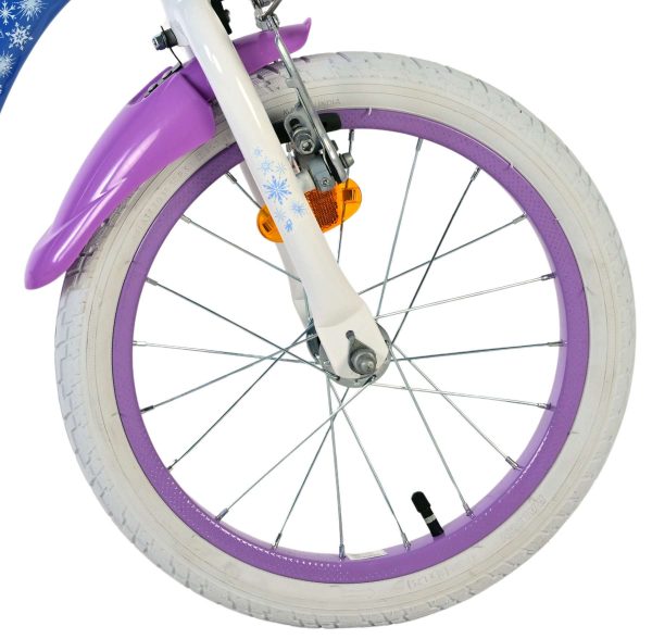 Disney Frozen 2 Kinderfiets – Meisjes – 16 inch – Blauw/Paars