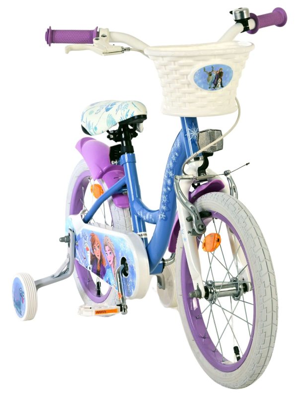 Disney Frozen 2 Kinderfiets – Meisjes – 16 inch – Blauw/Paars