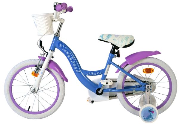 Disney Frozen 2 Kinderfiets – Meisjes – 16 inch – Blauw/Paars