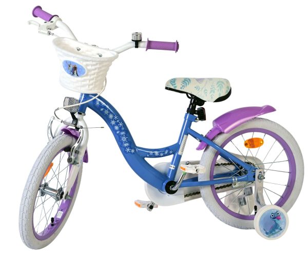 Disney Frozen 2 Kinderfiets – Meisjes – 16 inch – Blauw/Paars