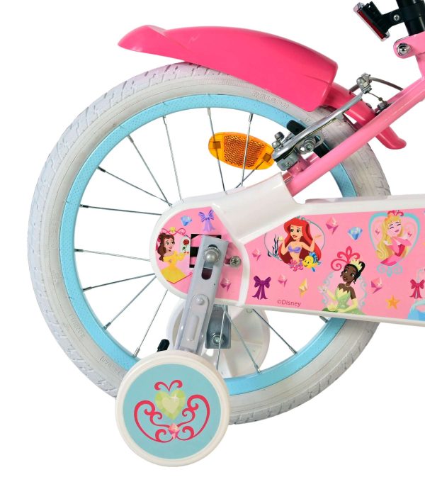 Disney Princess Kinderfiets – Meisjes – 16 inch – Roze – Twee Handremmen