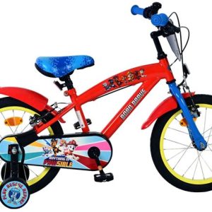 Paw Patrol Kinderfiets – Jongens – 16 inch – Rood – Twee handremmen