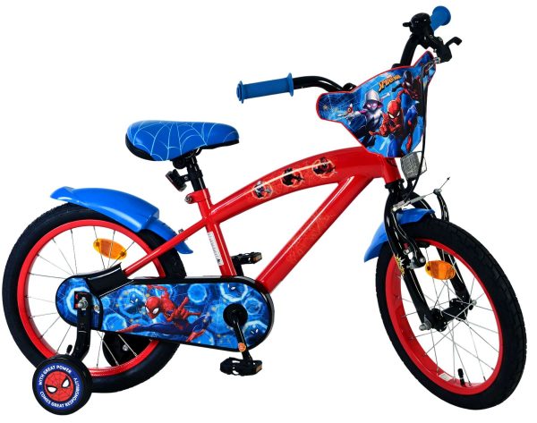 Spider-Man Kinderfiets – Jongens – 16 inch – Rood