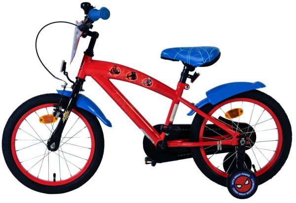 Spider-Man Kinderfiets – Jongens – 16 inch – Rood