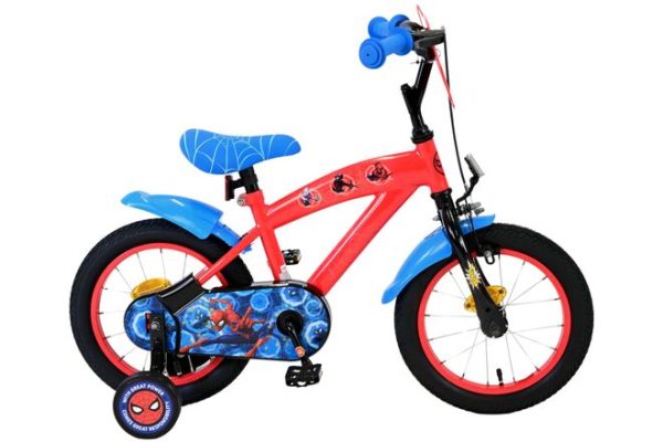 Marvel Spider-Man Kinderfiets – Jongens – 14 inch – Rood/Blauw