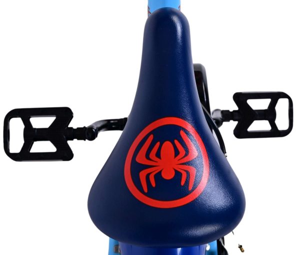 Spidey Kinderfiets – Jongens – 14 inch – Blauw Rood – Twee handremmen