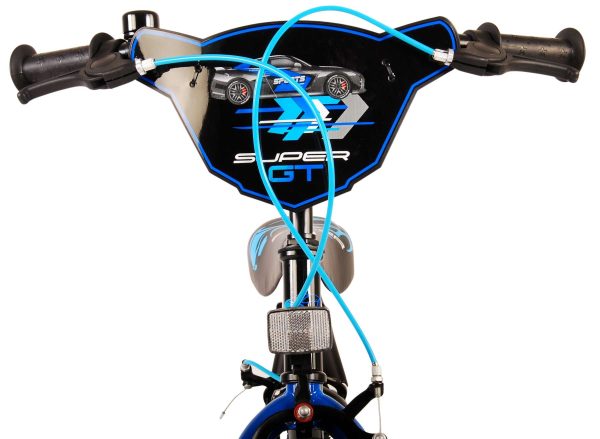 Volare Super GT Kinderfiets – Jongens – 14 inch – Blauw – Twee handremmen