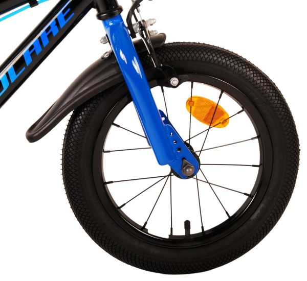 Volare Super GT Kinderfiets – Jongens – 14 inch – Blauw – Twee handremmen