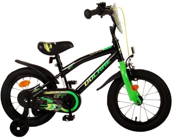 Volare Super GT Kinderfiets – Jongens – 14 inch – Groen