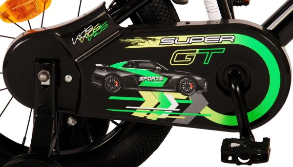 Volare Super GT Kinderfiets – Jongens – 14 inch – Groen
