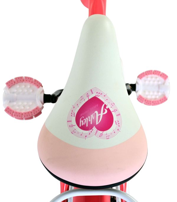 Volare Ashley Kinderfiets – Meisjes – 18 inch – Roze/Rood
