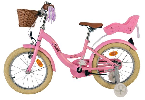 Volare Blossom Kinderfiets – Meisjes – 16 inch – Roze