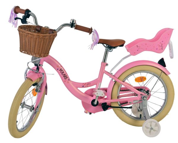 Volare Blossom Kinderfiets – Meisjes – 16 inch – Roze