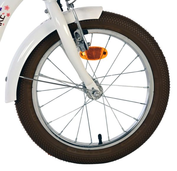 Volare Blossom Kinderfiets – Meisjes – 16 inch – Wit
