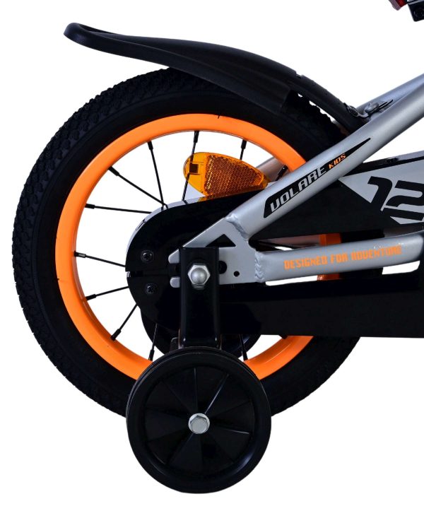 Volare Rocky Kinderfiets – Jongens – 12 inch – Grijs