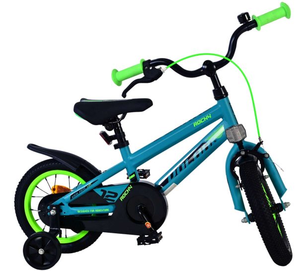 Volare Rocky Kinderfiets – Jongens – 12 inch – Groen