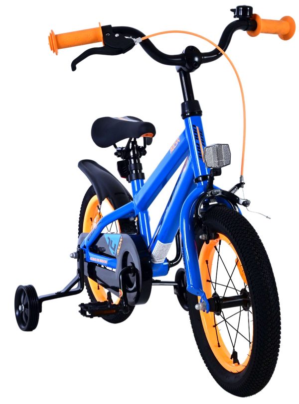 Volare Rocky Kinderfiets – Jongens – 14 inch – Blauw