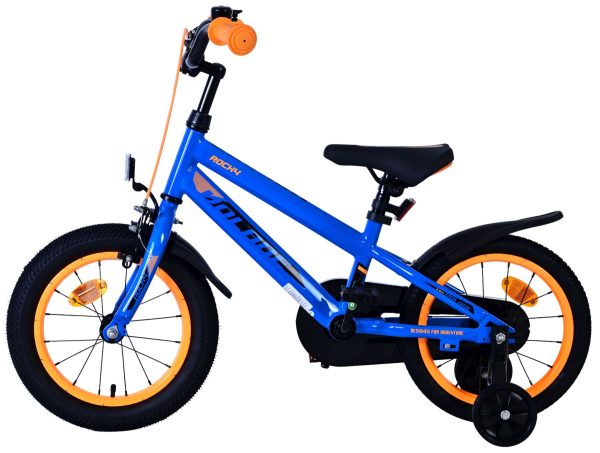 Volare Rocky Kinderfiets – Jongens – 14 inch – Blauw
