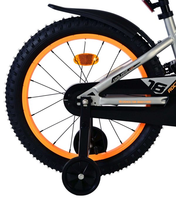 Volare Rocky Kinderfiets – Jongens – 18 inch – Grijs