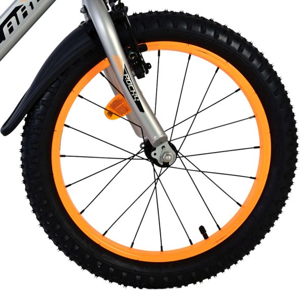 Volare Rocky Kinderfiets – Jongens – 18 inch – Grijs