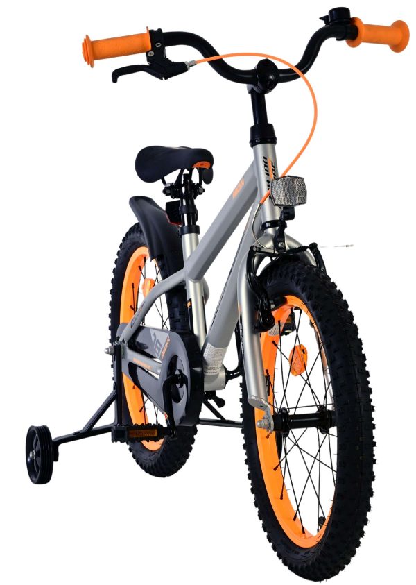 Volare Rocky Kinderfiets – Jongens – 18 inch – Grijs