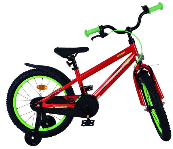 Volare Rocky Kinderfiets – Jongens – 18 inch – Rood
